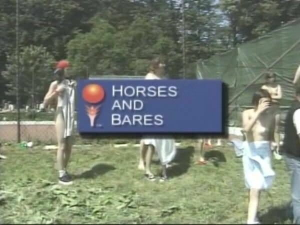 Family nudism of video - horses and bares | Russianbare