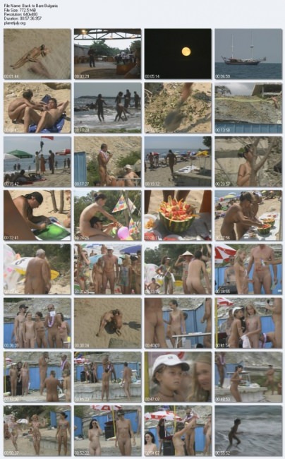 Nudism in Bulgaria - video on a nudist beach | Russianbare