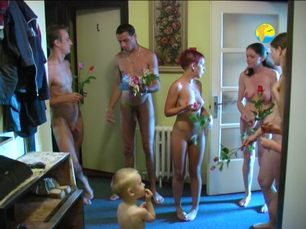 Family video about a nudism - Veronika Has Become a Mother | Russianbare