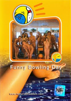 Family nudism sports - game in bowling | Russianbare