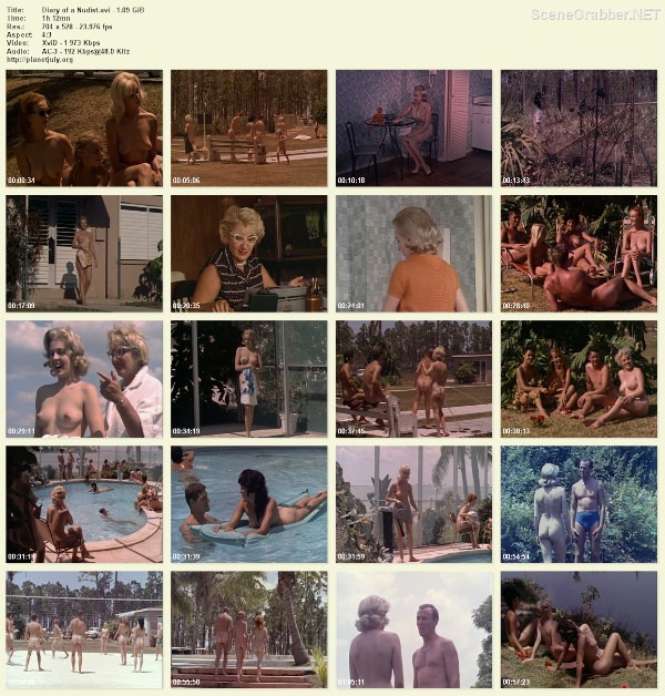 Video retro about a nudism, bare families. | Russianbare