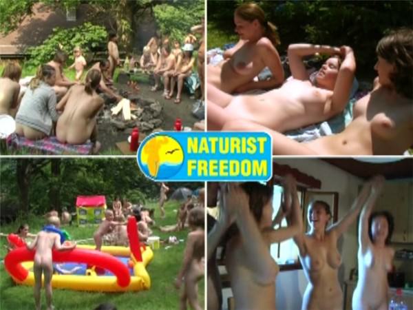 Picnic at nudists in a cottage place - Naturist Freedom | Russianbare