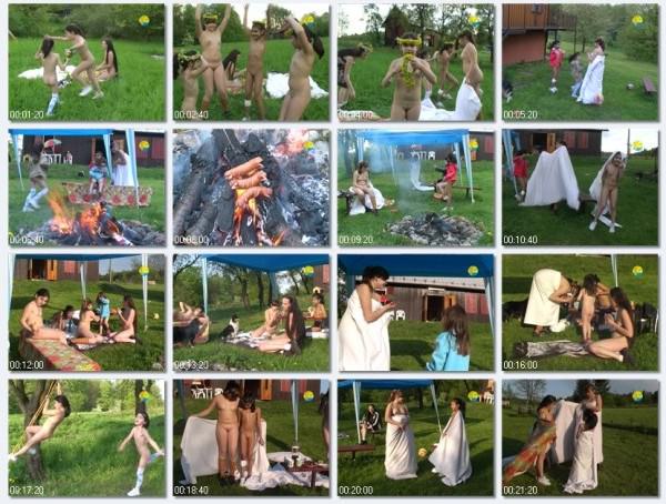 Family naturism freedom - With Mum at the Cottage HD | Russianbare