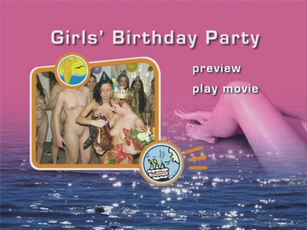 Girls birthday party -  family nudism | Russianbare