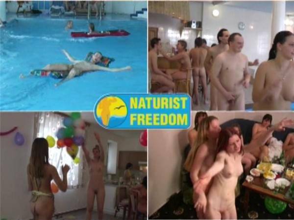 Girls birthday party -  family nudism | Russianbare