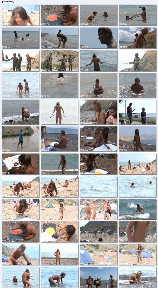 Nudism DVD video - Mars and Muddy Merry-Making | Russianbare