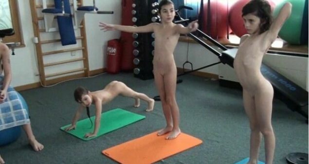 Nudism in a gym - Purenudism HD Video | Russianbare