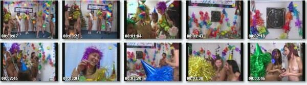 Family nudism video - Miss New Year | Russianbare