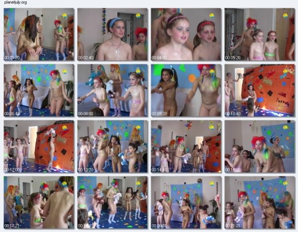 Disco party in style nudists - Home video with nudists | Russianbare