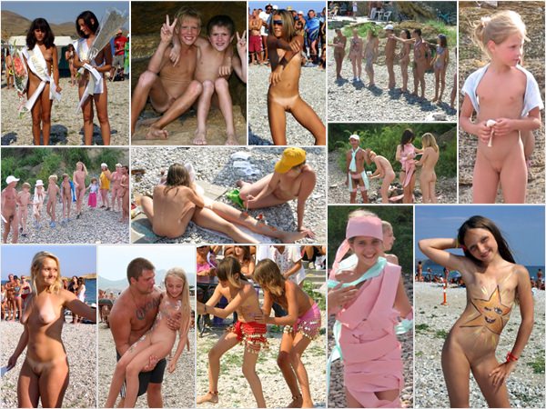 Nudists summer spend fun time at sea Photo (set 11) | Russianbare